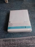 Nieuw HEMA molton matrasbeschermer 90x200x25, Ophalen, Eenpersoons, Nieuw, Wit