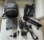 Complete (starters)set Canon EOS250D incl. 2 lenzen + acces., Spiegelreflex, Canon, Ophalen of Verzenden, Zo goed als nieuw