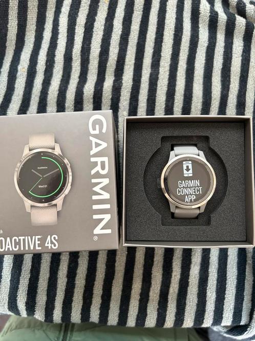 Garmin vivoactive 4s, Sieraden, Tassen en Uiterlijk, Smartwatches, Nieuw, Android, Zwart, Ophalen of Verzenden