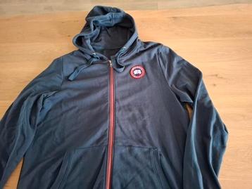 Xxxl hoody met logo canada goose donkerblauw  beschikbaar voor biedingen