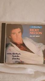 Cd  Ricky Nelson.  , all my best,, Ophalen of Verzenden, 1960 tot 1980, Zo goed als nieuw