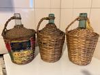 Drie  flessenmandjes, Antiek en Kunst, Curiosa en Brocante, Ophalen of Verzenden