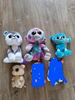 TY Beanie Boo knuffels, 4 stuks, in goede staat.

2€ pst., Ophalen of Verzenden