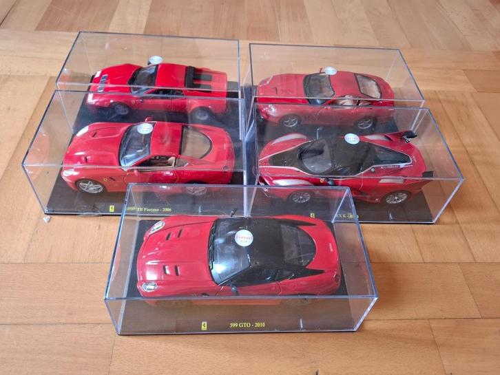 LOT 18 FERRARI MODELS 1/24 SCALE Collection “Le Grandi Ferra, Hobby en Vrije tijd, Modelauto's | 1:24, Nieuw, Auto, Overige merken