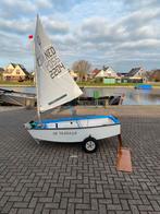 Mooie zeilboot optimist aangeboden, Ophalen, Gebruikt, Overige typen, Minder dan 15 m²