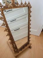 Barok spiegel, Antiek en Kunst, Antiek | Spiegels, Ophalen of Verzenden, Ovaal, Minder dan 50 cm, Minder dan 100 cm