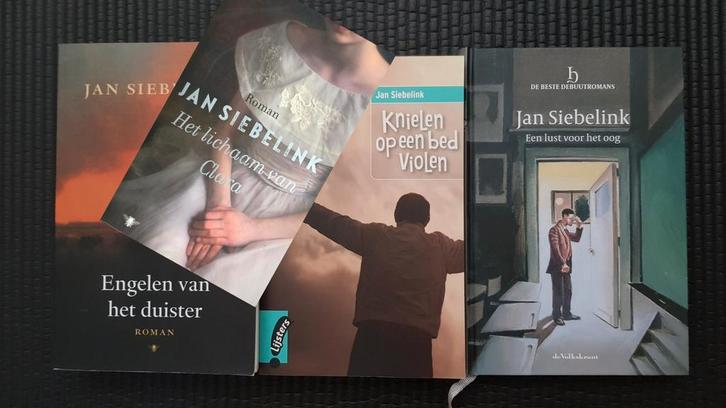 Jan Siebelink SET van 4 boeken: Lust engel violen Clara, Boeken, Literatuur, Zo goed als nieuw, Nederland, Ophalen of Verzenden