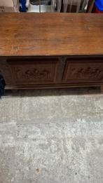 Te koop mooie oude dekenkist, Huis en Inrichting, Woonaccessoires | Kisten, Ophalen, Gebruikt, Minder dan 50 cm, Minder dan 50 cm