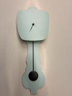 Kloq slingerklok mintgroen pistache small, Ophalen of Verzenden, Zo goed als nieuw, Wandklok