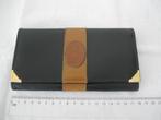 YSL bruin zwart leren portemonnee vintage, Sieraden, Tassen en Uiterlijk, Portemonnees, Ophalen of Verzenden, Gebruikt, Zwart