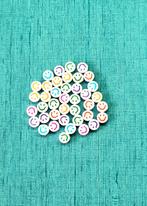 Smiley kralen 7mm, 6 verschillende kleuren. 20 voor € 1,-, Hobby en Vrije tijd, Kralen en Sieraden maken, Ophalen of Verzenden