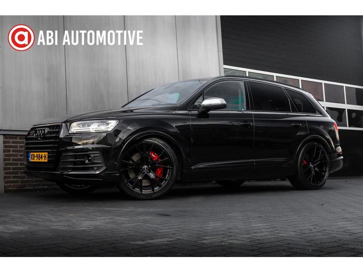 Audi SQ7 4.0 TDI 436 pk SQ7 Quattro Pro Line S-Line + / 7-Zi, Auto's, Audi, Bedrijf, Te koop, SQ7, 4x4, ABS, Achteruitrijcamera