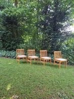 Vintage design stoelen Scandinavisch Midcentury japandi, Ophalen of Verzenden, Gebruikt, Stof