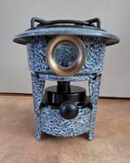 emaille petroleumstel, Antiek en Kunst, Ophalen of Verzenden