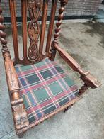 Antieke Eiken Fauteuil met Gerstetwist, Antiek en Kunst, Ophalen