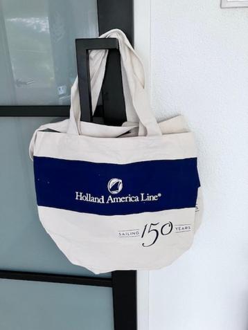 2  x Holland America Line(HAL) tas, sailing 150 jaar beschikbaar voor biedingen
