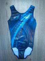 Turnpakje TT maat 128/134/140, Blauw, Zo goed als nieuw, Turnpak(je), Kindermaat 122 t/m 140