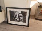 Iconisch portret Vito Corleone movie Godfather 92,5 b/72 h, Ophalen, 50 tot 75 cm, Schilderij, 75 cm of meer