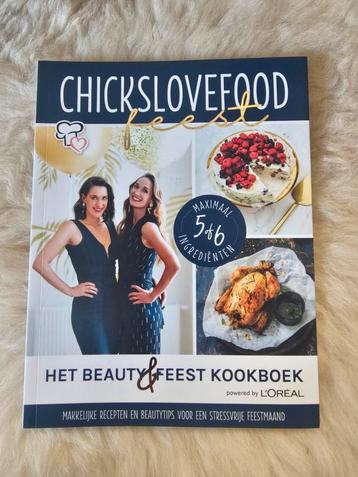 Chickslovefood feest Het beauty en feest kookboek Chicks lov beschikbaar voor biedingen