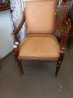 Armstoel gestoffeerd, Huis en Inrichting, Stoelen, Gebruikt