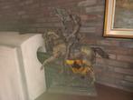 Antiek Bronzen Beeld Ridder te Paard, Antiek en Kunst, Ophalen