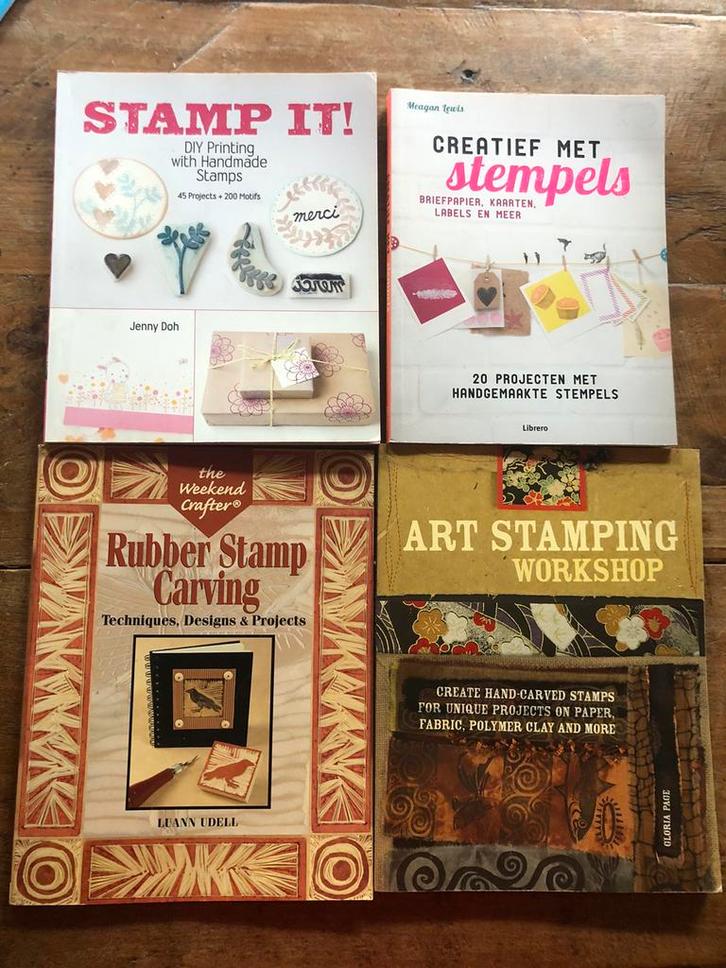 Leuke stempelboeken, Boeken, Hobby en Vrije tijd, Gelezen, Ophalen of Verzenden