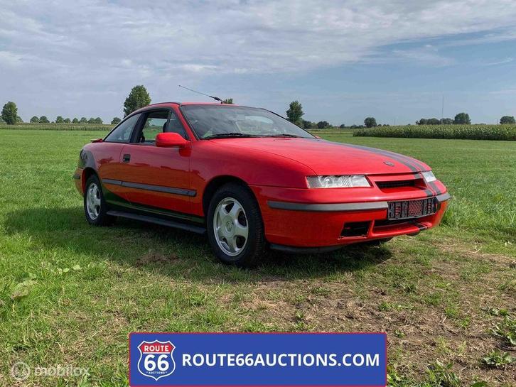 Opel Calibra 2.0i | 1991 | Route 66 Auctions, Auto's, Oldtimers, Bedrijf, Te koop, Opel, Benzine, Overige carrosserieën, Handgeschakeld