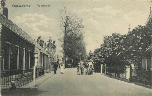 (380-819-021) Oostvoorne Voorstraat, Verzamelen, Ansichtkaarten | Nederland, Zuid-Holland, Verzenden