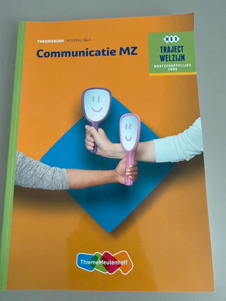Communicatie MZ Theorieboek MBO 3&4, Boeken, Studieboeken en Cursussen, Nieuw, MBO, Gamma, Ophalen of Verzenden
