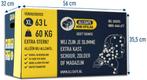 40 XL Allsafe verhuisdozen 60l, Ophalen, Zo goed als nieuw, Doos, 35 tot 50 cm