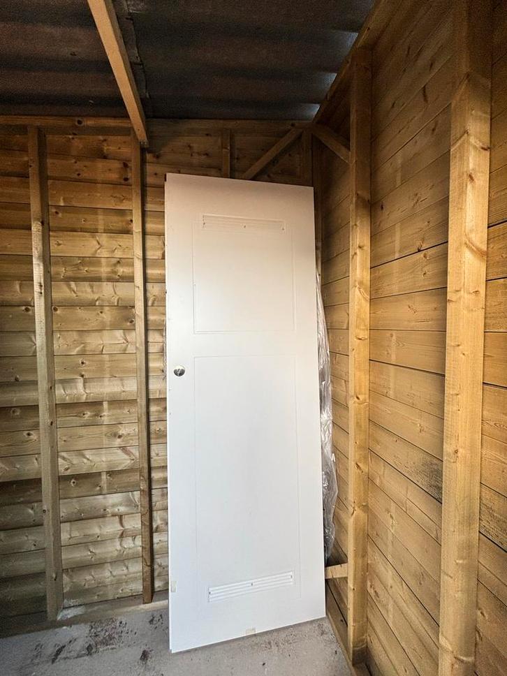 Berkvens Meterkast Deur, Doe-het-zelf en Verbouw, Deuren en Horren, Nieuw, Binnendeur, 200 tot 215 cm, 80 tot 100 cm, Hout, Ophalen