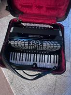 Accordeon Bugari Armando Seniorfisa 160/SE, Muziek en Instrumenten, Accordeons, Toetsaccordeon, Zo goed als nieuw, 120-bas, Met riemen
