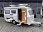 Eriba Touring Triton 430 GT Bed/Zit + WC + Zit Luifel BJ2013, Caravans en Kamperen, Caravans, Bedrijf, Treinzit, 4 tot 5 meter
