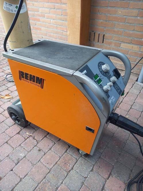 Rehm synergic pro 170-2 mig 230v, Doe-het-zelf en Verbouw, Gereedschap | Lasapparaten, Zo goed als nieuw, Co2, 150 tot 250 ampère