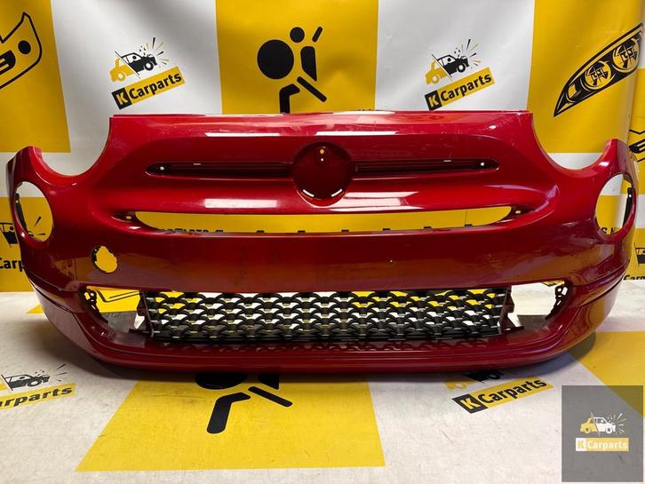Voorbumper Fiat 500 bumper 735619476 2015-2023 origineel, Auto-onderdelen, Carrosserie en Plaatwerk, Bumper, Fiat, Voor, Gebruikt