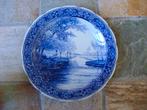 Wandbord Delfts - met merkteken - diam.31 cm., Antiek en Kunst, Ophalen of Verzenden