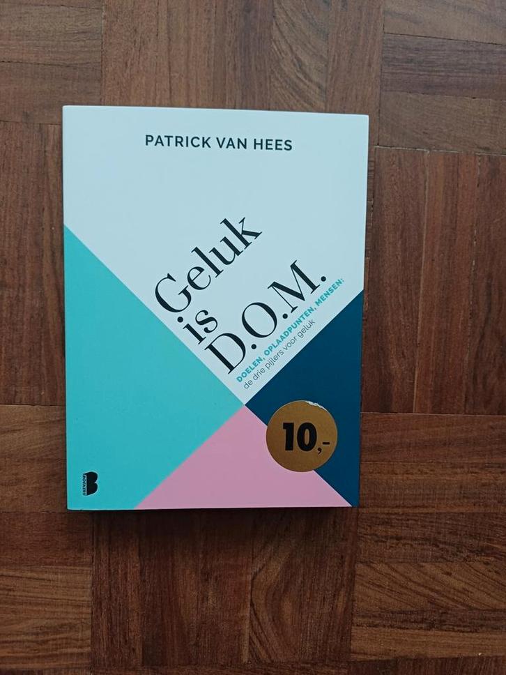 Geluk is D.O.M. - Patrick van Hees in nieuwstaat, Boeken, Advies, Hulp en Training, Zo goed als nieuw, Ophalen of Verzenden