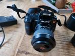 Sony Alpha a200 Spiegelreflex + 2 Lenzen, Audio, Tv en Foto, Fotocamera's Digitaal, Ophalen of Verzenden, Gebruikt, Spiegelreflex