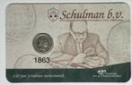 Schulman 1863 Coincard - Zeldzaam!, Postzegels en Munten, Munten | Nederland, Koning Willem III, Zilver, Losse munt, Overige waardes