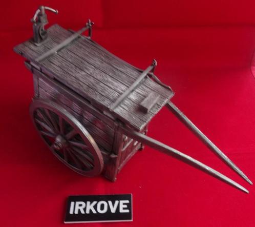 TIN NOSTALGIE VEEG KARRETJE * Leuk Ding *, Antiek en Kunst, Antiek | Tin, Verzenden