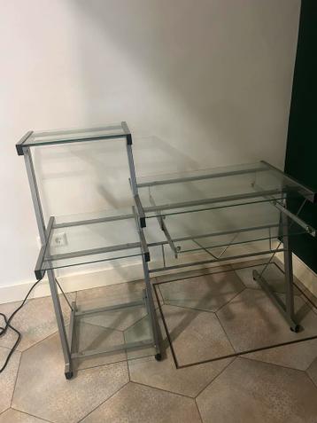 (Computer) Bureau van glas - afbeelding 3