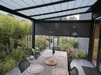 Gumax aluminium overkapping- glazen dak + zonwering + screen, Tuin en Terras, Overkappingen, Ophalen of Verzenden, Zo goed als nieuw