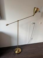 Gouden Staande Lamp - Zo Goed Als Nieuw, Huis en Inrichting, Lampen | Vloerlampen, Ophalen, Zo goed als nieuw, Metaal, 100 tot 150 cm