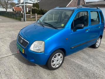 Suzuki wagon R+ 2003 Blauw AIRCO beschikbaar voor biedingen