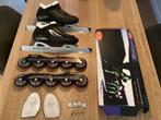 Raps Schaatsen met Onderstel - Maat 43, Klapschaats, Gebruikt, Ophalen of Verzenden, Raps