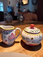 BLOND Amsterdam suikerpot en melkkannetje ., Antiek en Kunst, Antiek | Keramiek en Aardewerk, Ophalen of Verzenden