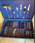 76 DELIG BESTEK in KOFFER, Nieuw, Ophalen of Verzenden, Rvs of Chroom, Vaatwasserbestendig