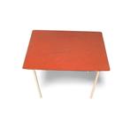 Vintage camping of bijzet tafel, Minder dan 55 cm, Gebruikt, Metaal of Aluminium, Vintage