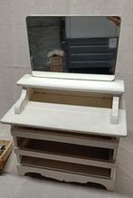 Vintage Commode/Ladekastje Jaren 50 met Vulling, Minder dan 50 cm, Gebruikt, Vintage, Ophalen of Verzenden