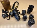 Nikon D40 camera met lenzen, Gebruikt, Spiegelreflex, 6 Megapixel, Ophalen of Verzenden
